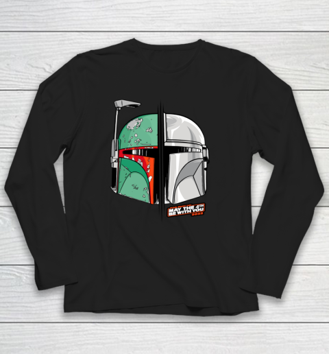 Star Wars Mando and Boba Fett May the 4th Be With You Long Sleeve T-Shirt