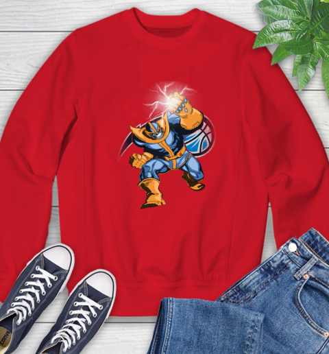 Orlando Magic NBA Basketball Thanos Avengers Infinity War Marvel Sweatshirt 10
