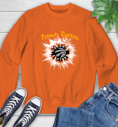 Toronto Raptors NBA Basketball Rip Sports Sweatshirt 3