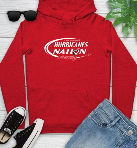 NHL A True Friend Of The Carolina Hurricanes Dilly Dilly Hockey Sports Youth Hoodie 12