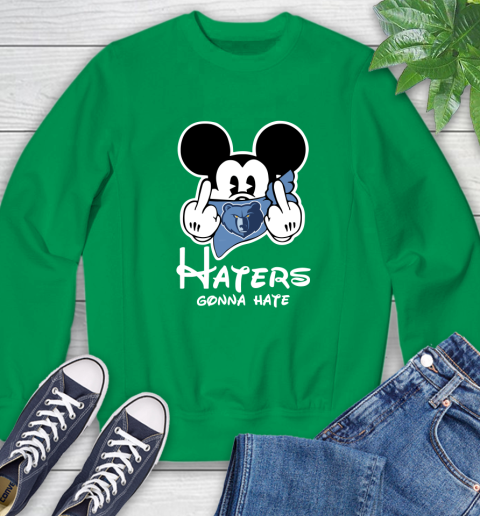 NBA Memphis Grizzlies Haters Gonna Hate Mickey Mouse Disney Basketball T Shirt Sweatshirt 7