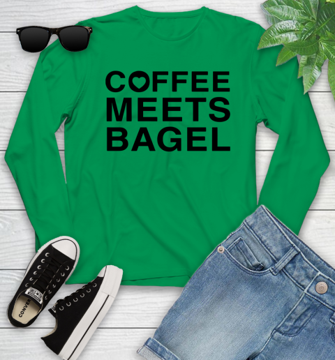 Coffee meets bagel Youth Long Sleeve 4
