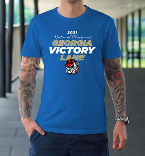 Uga National Championship Georgia Bulldogs Victory Lane 2022 T-Shirt 7