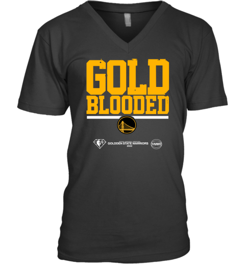 Golden State Warriors 2022 NBA Playoffs Mantra V-Neck T-Shirt