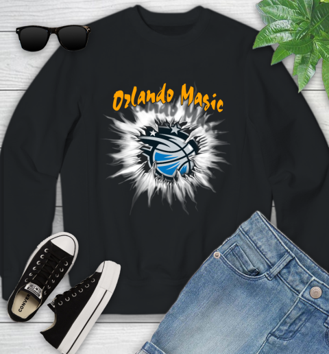 Orlando Magic NBA Basketball Rip Sports Youth Sweatshirt