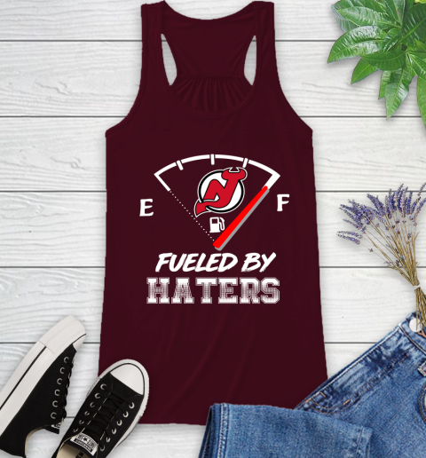 New Jersey Devils NHL Hockey Fueled By Haters Sports Racerback Tank 2