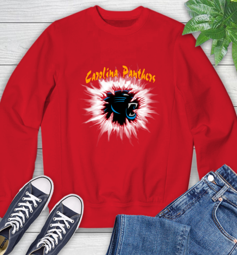 Carolina Panthers NFL Football Adoring Fan Rip Sports Sweatshirt 10