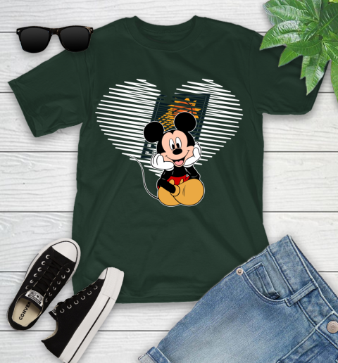 NBA Phoenix Suns The Heart Mickey Mouse Disney Basketball Youth T-Shirt 5