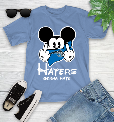 NBA Orlando Magic Haters Gonna Hate Mickey Mouse Disney Basketball T Shirt Youth T-Shirt 15