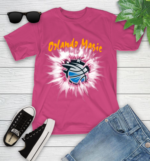 Orlando Magic NBA Basketball Rip Sports Youth T-Shirt 11
