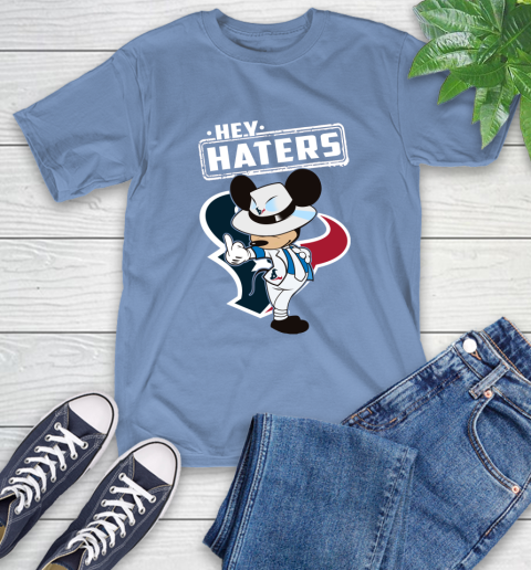 NFL Hey Haters Mickey Football Sports Houston Texans T-Shirt 12