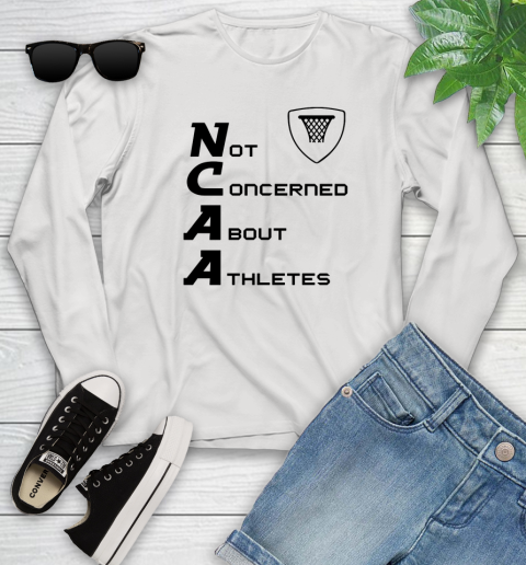 Not Concerned About Athletes Youth Long Sleeve