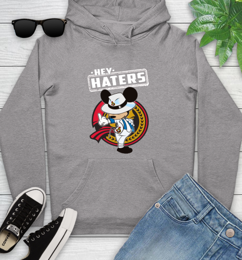 NHL Hey Haters Mickey Hockey Sports Ottawa Senators Youth Hoodie 6