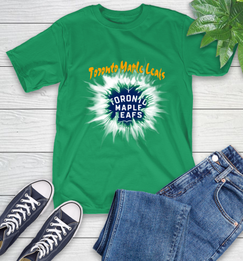 Toronto Maple Leafs NHL Hockey Adoring Fan Rip Sports T-Shirt 7