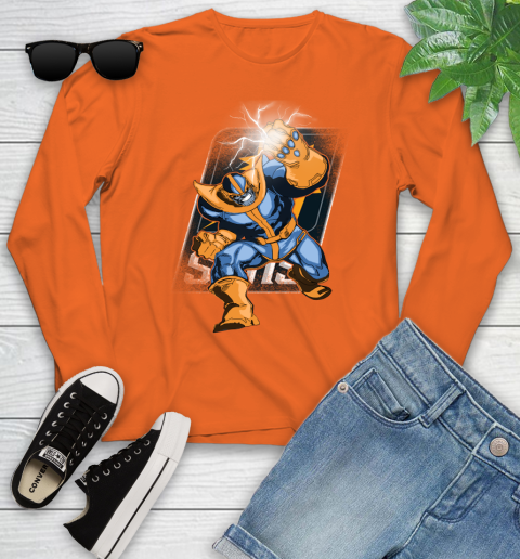 Phoenix Suns NBA Basketball Thanos Avengers Infinity War Marvel Youth Long Sleeve 3