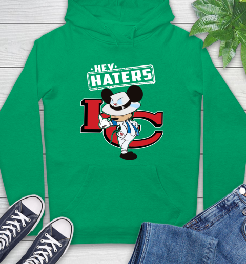 NFL Hey Haters Mickey Football Sports Kansas City Chiefs Hoodie 8