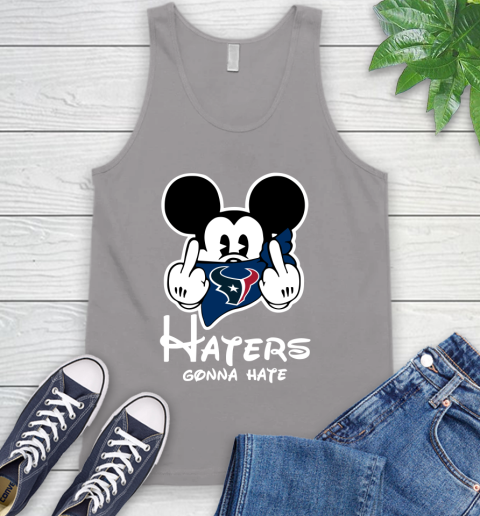 NFL Houston Texans Haters Gonna Hate Mickey Mouse Disney Football T Shirt Tank Top 3
