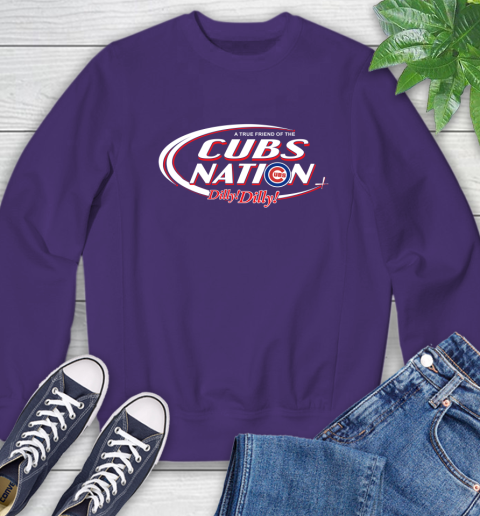 MLB A True Friend Of The Chicago Cubs Dilly Dilly Baseball Sports Sweatshirt 4