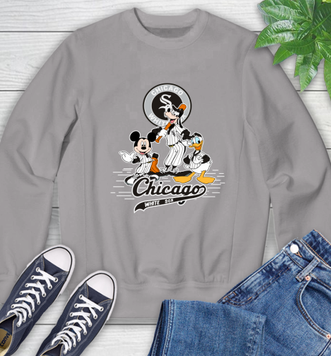 MLB Chicago White Sox Mickey Mouse Donald Duck Goofy Baseball T Shirt Sweatshirt 5