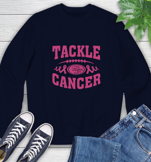San Francisco 49ers Tackle Breast Cancer Sweatshirt 3