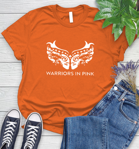 Ford cares warriors in pink shirt Women's T-Shirt 3