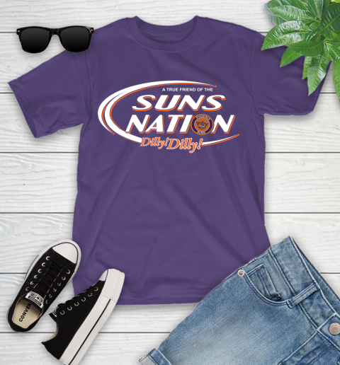 NBA A True Friend Of The Phoenix Suns Dilly Dilly Basketball Sports Youth T-Shirt 3