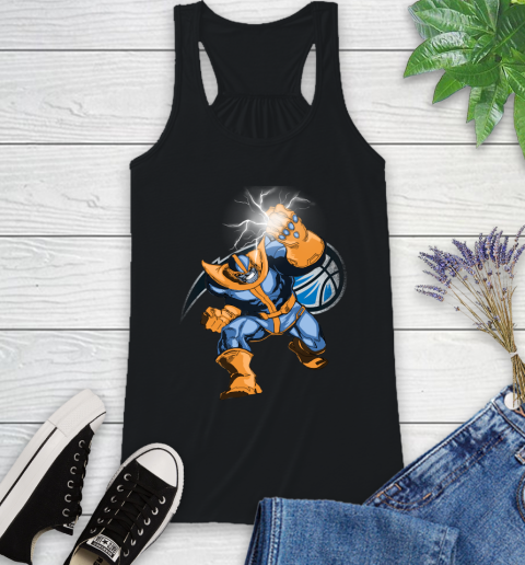 Orlando Magic NBA Basketball Thanos Avengers Infinity War Marvel Racerback Tank
