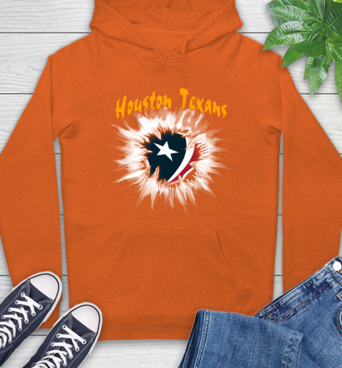 Houston Texans NFL Football Adoring Fan Rip Sports Hoodie 4
