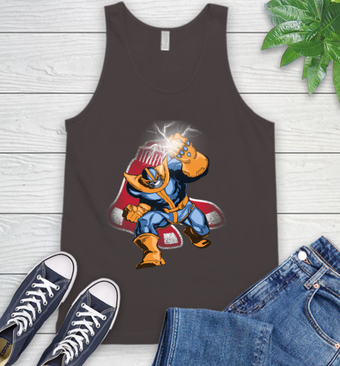 Boston Red Sox MLB Baseball Thanos Avengers Infinity War Marvel Tank Top 6