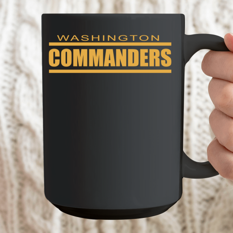 Washington Commanders Ceramic Mug 15oz 2