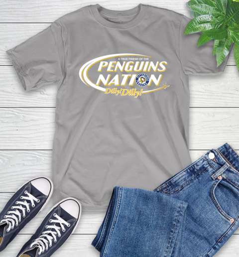 NHL A True Friend Of The Pittsburgh Penguins Dilly Dilly Hockey Sports T-Shirt 6