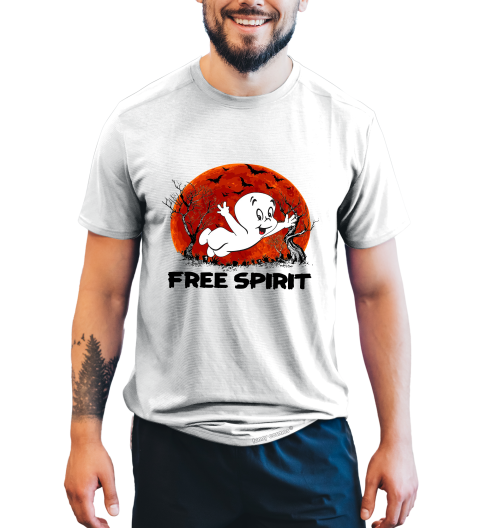 Casper Movie T Shirt, Horror Character Tshirt, Free Spirit T Shirt, Halloween Gifts