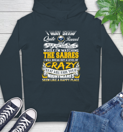 Buffalo Sabres NHL Hockey Don't Mess With Me While I'm Watching My Team Hoodie 7