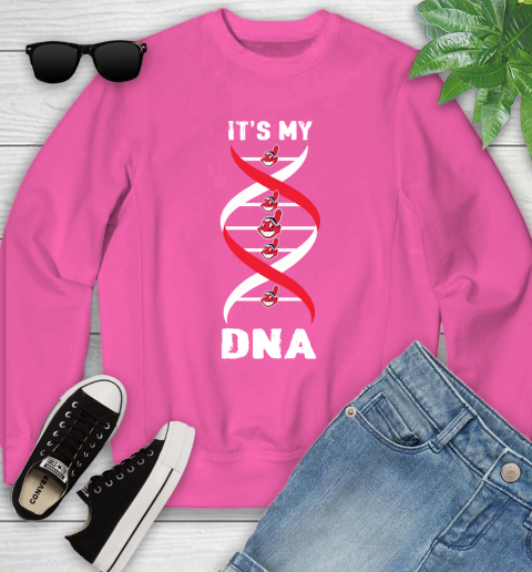 Cleveland Indians MLB Baseball It's My DNA Sports Youth Sweatshirt 6