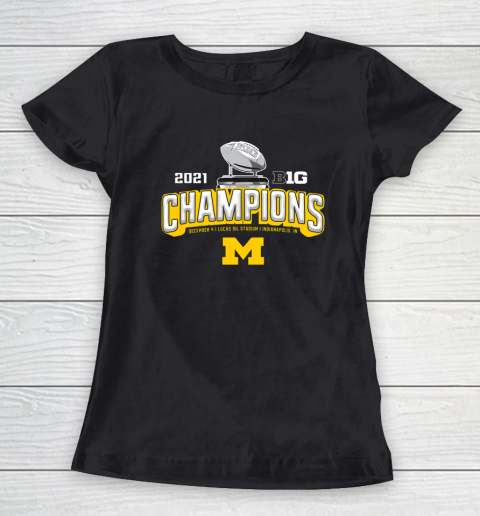 Michigan Big Ten 2021 East Division Champions Women's T-Shirt