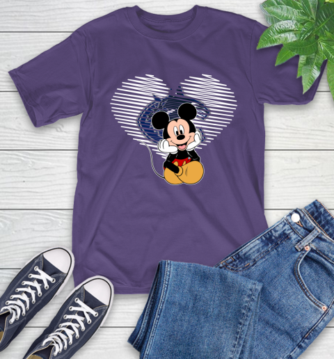 NHL Vancouver Canucks The Heart Mickey Mouse Disney Hockey T-Shirt 5