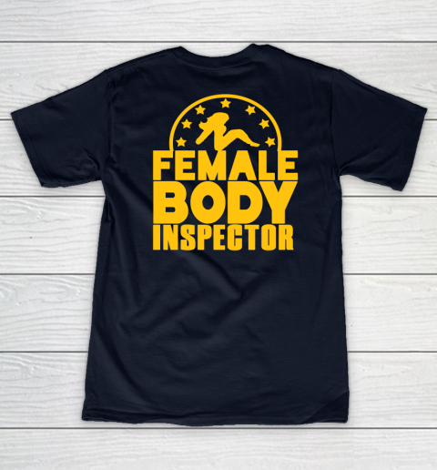 Female Body Inspector Cobra Kai Women's V-Neck T-Shirt 9
