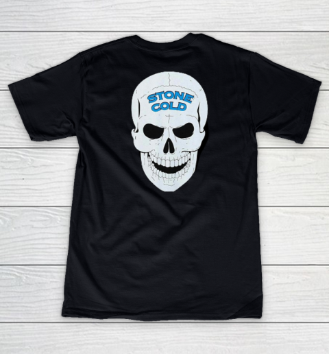 Austin 3 16 Shirt Stone Cold Steve Austin WWE (Print on font and back) Women's V-Neck T-Shirt 8