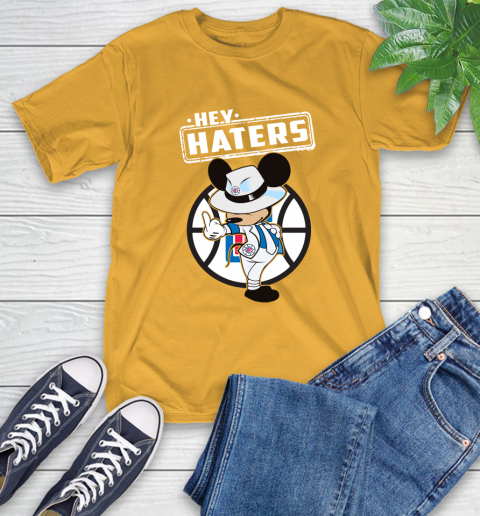 NBA Hey Haters Mickey Basketball Sports Los Angeles Clippers T-Shirt 2