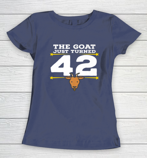 The Goat Just Turned 42 42nd Birthday Goat Women's T-Shirt 16
