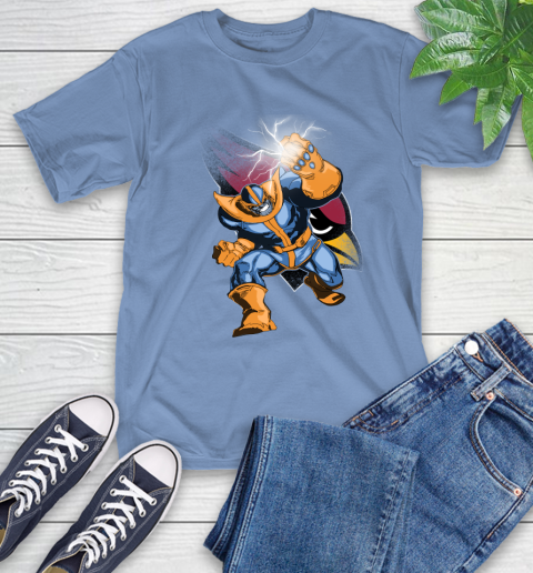 Arizona Cardinals NFL Football Thanos Avengers Infinity War Marvel T-Shirt 12