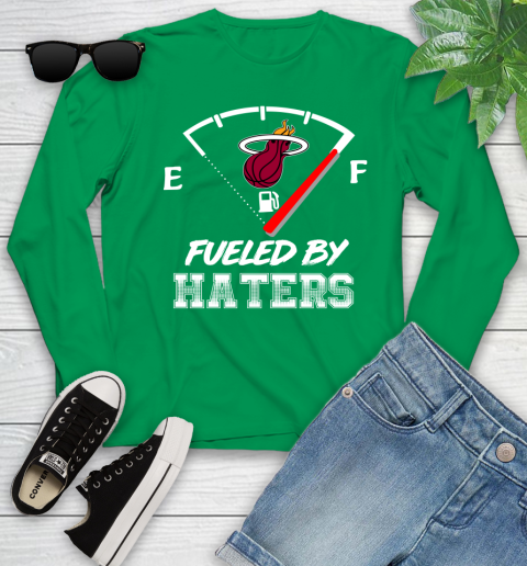 Miami Heat NBA Basketball Fueled By Haters Sports Youth Long Sleeve 7