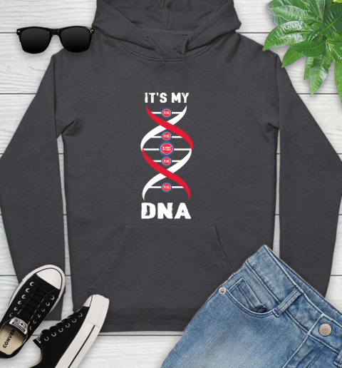 Detroit Pistons NBA Basketball It's My DNA Sports Youth Hoodie 8