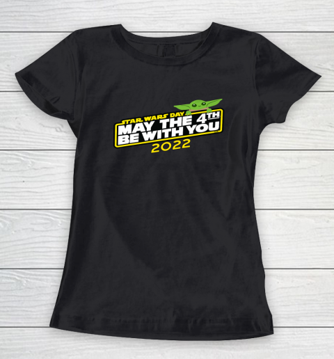 Star Wars Day Grogu May The 4th Be With You 2022 Women's T-Shirt