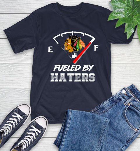 Chicago Blackhawks NHL Hockey Fueled By Haters Sports T-Shirt 3