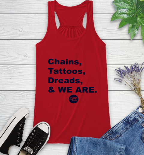 Penn State Chains Tattoos Dreads And We Are Racerback Tank 4