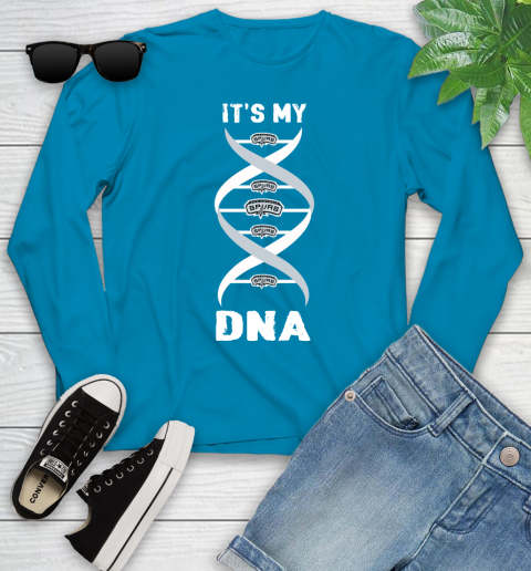 San Antonio Spurs NBA Basketball It's My DNA Sports Youth Long Sleeve 8