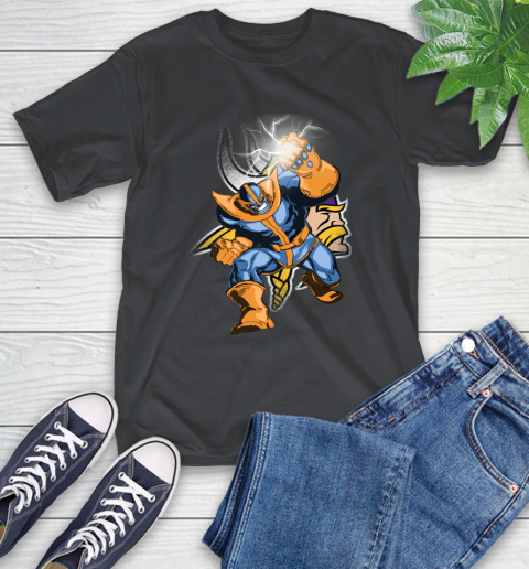 Minnesota Vikings NFL Football Thanos Avengers Infinity War Marvel T-Shirt