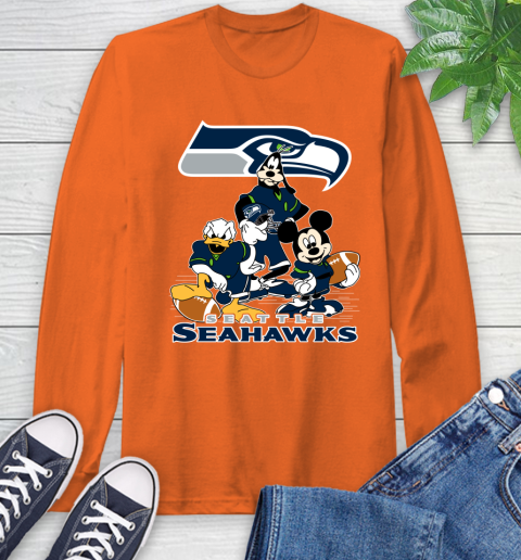 Seahawks long sleeve t shirt clearance