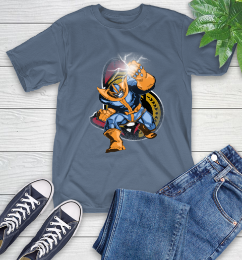 Ottawa Senators NHL Hockey Thanos Avengers Infinity War Marvel T-Shirt 8
